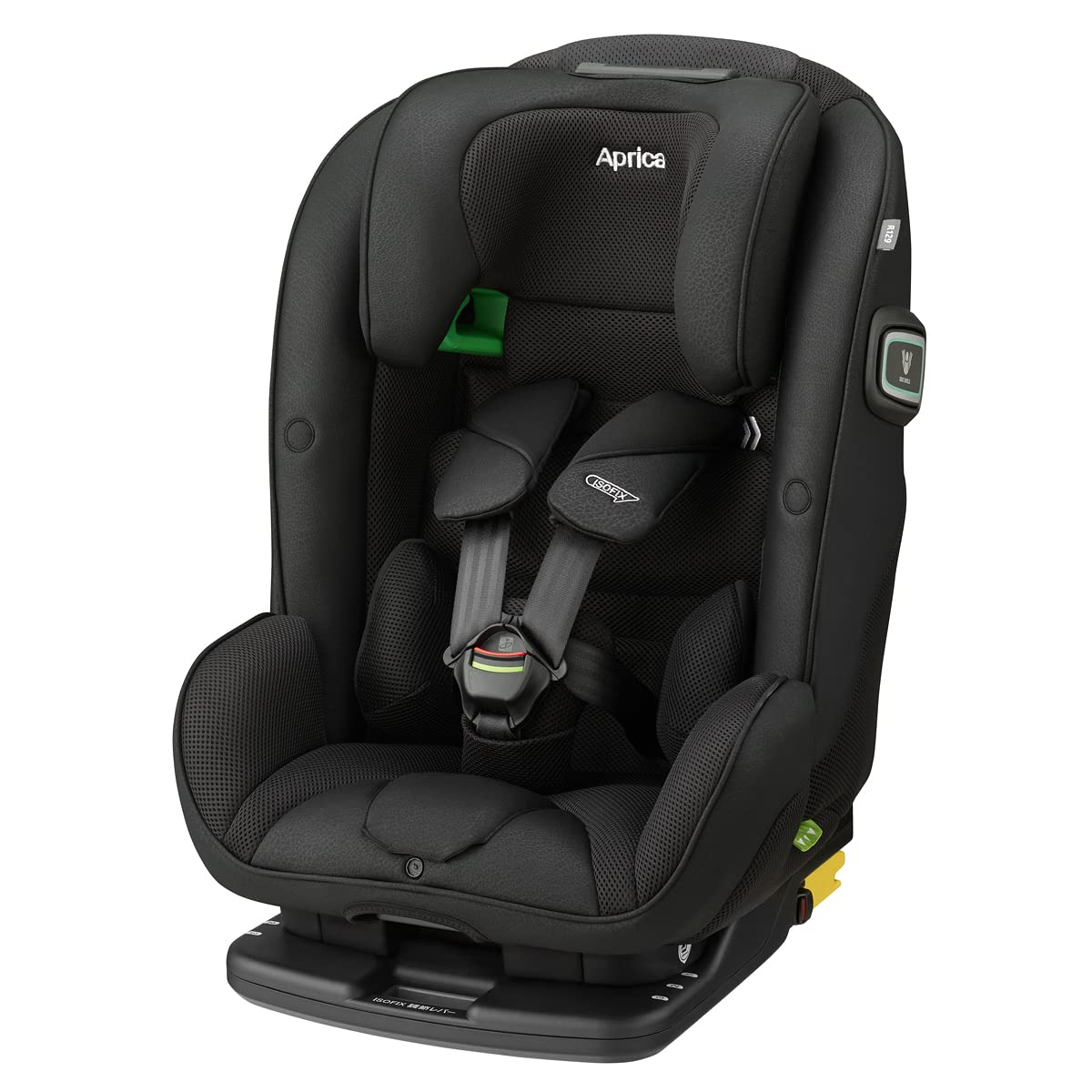 Aprica(アップリカ) チャイルド&ジュニアシート ISOFIX固定 フォームフィットISOFIXセーフティープラス AB 1歳頃~10歳頃まで ロングユース チャイルドシート R129適合 (メテオブラック) 2167605商品画像