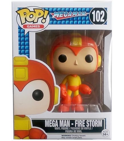 Amazon.com: Funko POP! Games: Mega Man #102 - Mega Man