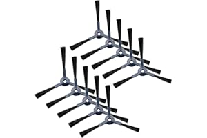 MALHSLIX Upgraded Vacuum Side Brushes Replacement for Shark IQ R101AE RV1001AE AV912S AV911S AV1010AE RV1000 AV970 AV993 AV1002AE Shark AI AV2501S AV2501AE RV2610WD RV2610WA RV2502AE Robot Vacuum Cleaner