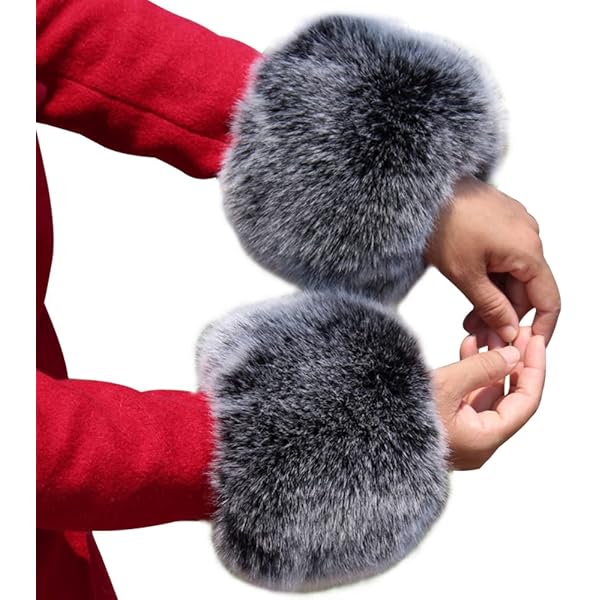 Amazon.com: QZUnique Fuzzy Fur Leg Warmers Set - 3 Pcs Women