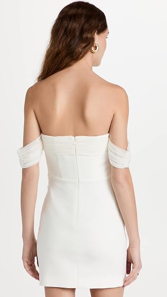 LIKELY PAZ DRESS WHITE