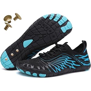 Titype Grounding Shoes with Copper, Barefoot Shoes Women Men, Wide Toe Box Hiking Barefoot Womens, Non-Slip Comfortable Breat