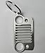 PerfecTech Stainless Steel Grill Key Chain KeyRing