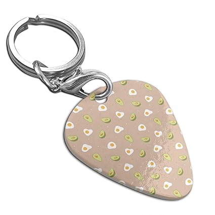 BLACK SP Egg and Avocado Personalized Custom Adjustable Chain Necklace with Chain Silvery for Family