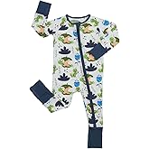 SUZEL Baby Viscose from Bamboo Pajamas - Infant Boys Girls Footless Zippy Pjs Sleep 'N Play Clothes - One Piece Romper