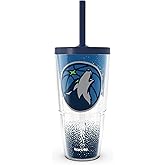 Tervis NBA Minnesota Timberwolves - Defend Made in USA Double Walled Insulated Tumbler Travel Cup Keeps Drinks Cold & Hot, 24oz with Straw Lid, Classic