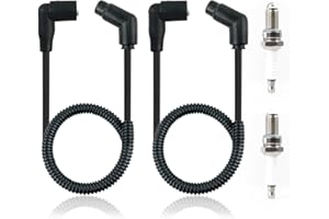 NEIVILU 15in/24.4in Spark Plug Wire For Can-Am Renegade 500 570 650 800 800R 1000 Outlander 330 400 500 570 650 800 1000 Maverick Trail 800 800R 1000 Defender HD10 HD8 Commander 800 800R 1000 Traxter HD8 HD10