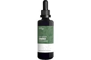 EARTH HARMONY NATURALS Earth Harmony DMSO Pharmaceutical Grade 99.9% (Dimethyl Sulfoxide) Purity - DMSO Liquid 99.9% Pure with Dropper (2 Oz)
