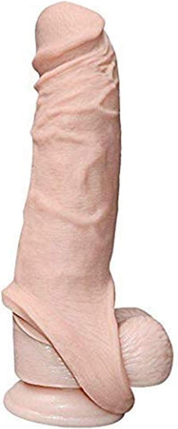 9 Inch Skin Extra Large - Couple Membrum Case Cover Overstriking Ipsism Intrest Stick Wand Fun Rod Sleeve for Best Gift for Men Pennis Delayer Good Helper Lengthen