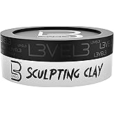 L3 - Level 3 Hair Sculpting Clay - Premium Grade Hair Clay for the Perfect Look - Long Lasting Hair Styling Product for Men