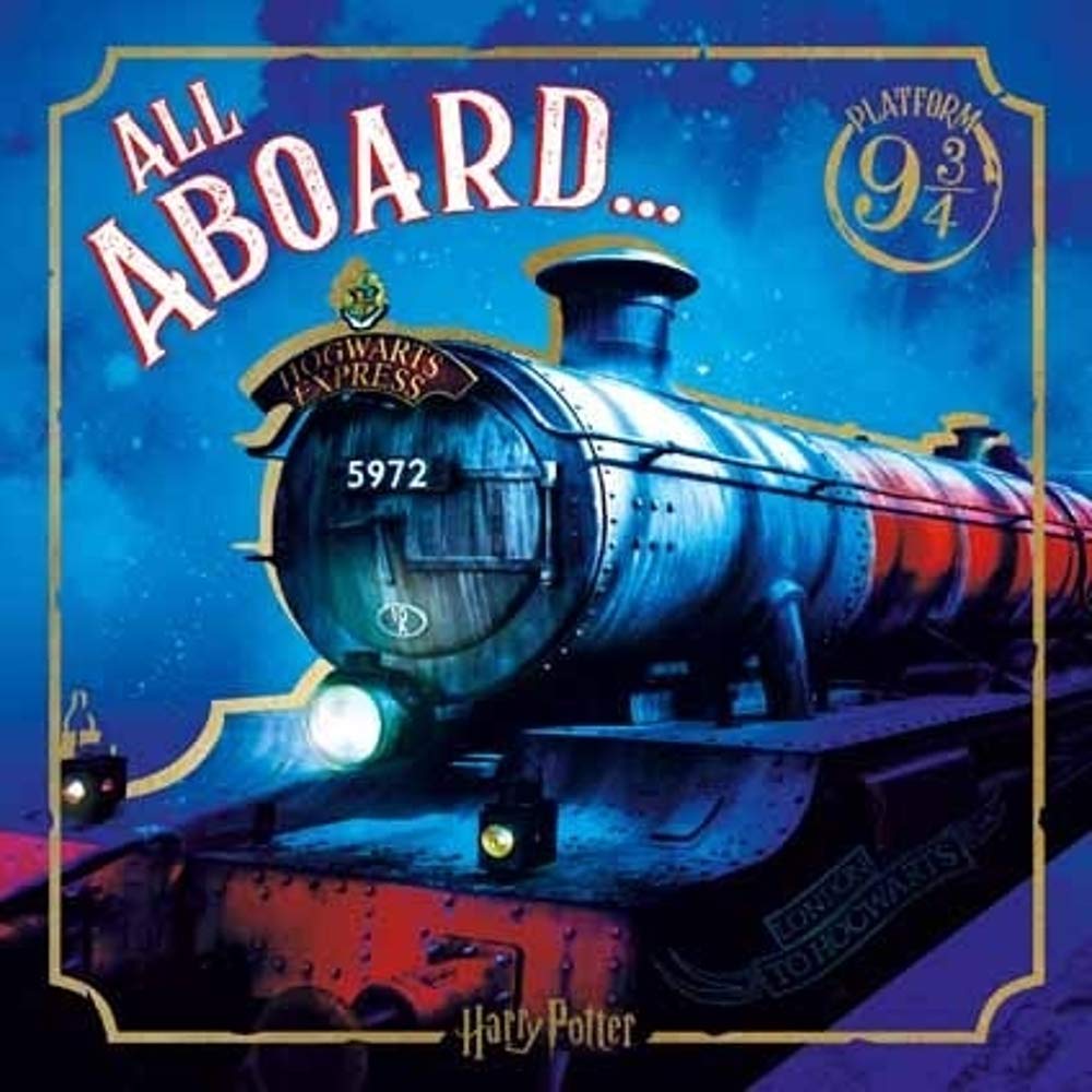 Harry Potter All Aboard Birthday Card