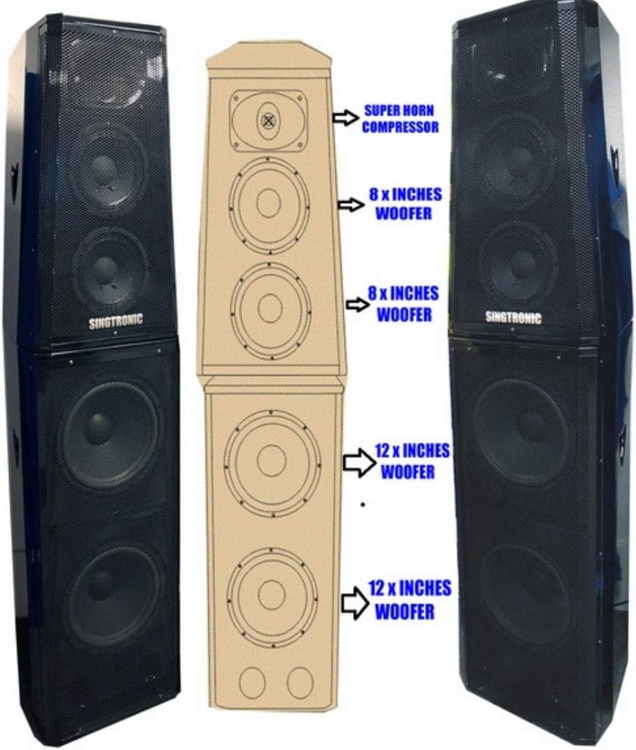 double woofer home theatre