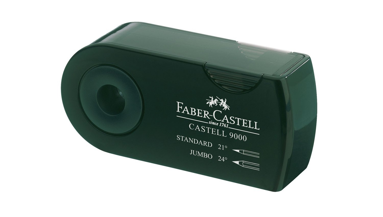 Faber Castell  – Sacapuntas doble color verde
