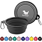 Collapsible Dog Bowls for Travel, 2-Pack Dog Portable Water Bowl for Dogs Cats Pet Foldable Feeding Watering Dish for Traveli