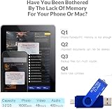 BORLTER CLAMP 32GB OTG USB Flash Drive Dual Micro USB Android Phone Computer view 5