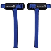 Gymreapers GripLink Lifting Straps &ndash; Heavy Duty D-Ring Weight Lifting Wrist Straps with Anti-Slip Silicone Grip Beads, Adjustable Support for Deadlifts, Powerlifting, Cable Machines &amp; Gym Training