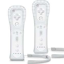TIANHOO 2 Pack Remote Controller for Wii & Wii