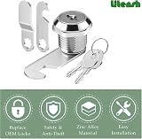 Litensh 20mm Cam Lock with Key Alike for Cabinet Drawer Mailbox Postbox view 2