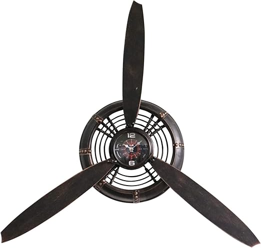 Amazon Com Youki Metal Vintage Airplane Propeller Wall Decor Wall