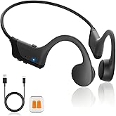 SUNGDOGIN 2025 Bluetooth Open-Ear Bone Conduction Headphones, Sweatproof & Waterproof, HD Stereo Sound, 10Hrs Playtime, Lightweight for Running，Office，Daily Life