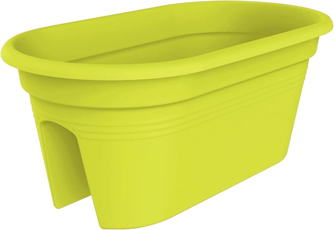 Elho Green Basics Flower Bridge 55 Übertopf Lime Grün Draußen & Balkon L 29.3 x W 54.8 x