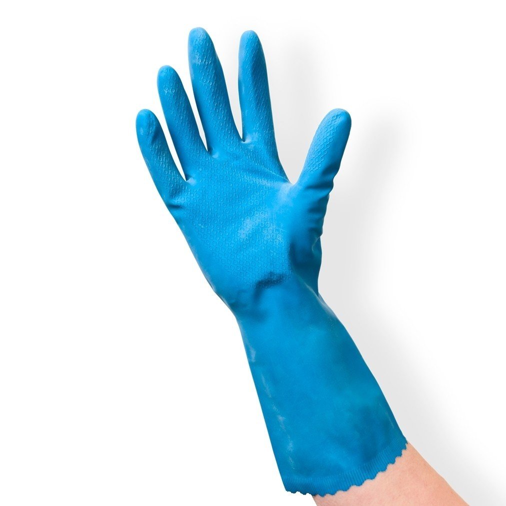 1 Pair Household Rubber Latex Gloves (Medium) Amazon.co.uk Kitchen & Home