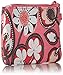 Vera Bradley Women's Cotton Zip ID Case Wallet, Blush Pink, One size