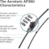 Bosch Aerotwin AP26U Front Windscreen Wiper Blade 650mm view 5