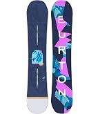 Amazon.com : Women's Burton Feelgood Snowboard, 142cm, First