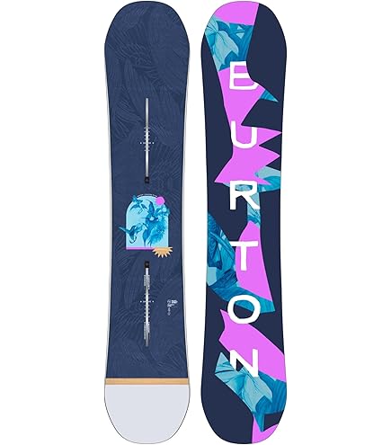 Amazon.com : Women's Burton Feelgood Snowboard, 142cm, First