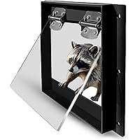 [Original] Rhino Excluders® R108 Raccoon One Way Excluder Door - Live Trap Alternative - Raccoon Eviction - Perfect for Outdo