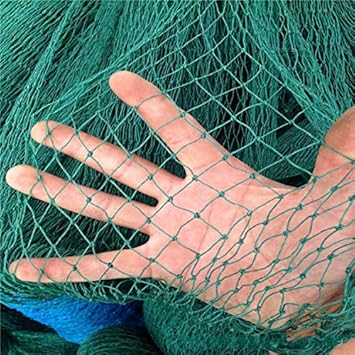 Mitefu Mehrzweck PE Pflanzen Spalier Netz Schwerlast Garten Netting Geflügel Zuchtnetz Anti-Vogel-Tennisplatz-Netz,6 Str?nge,