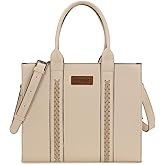 Montana West × Wrangler Large Tote Bags Purses for Women Work Top-Handle Handbags with Strap