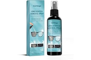 Gartiage Eyeglass Scratch Remover for Lenses, Eyeglass Cleaner Spray, Glasses Lens Scratch Remover for Eyeglasses, Sunglasses Cleaning Kit（1）