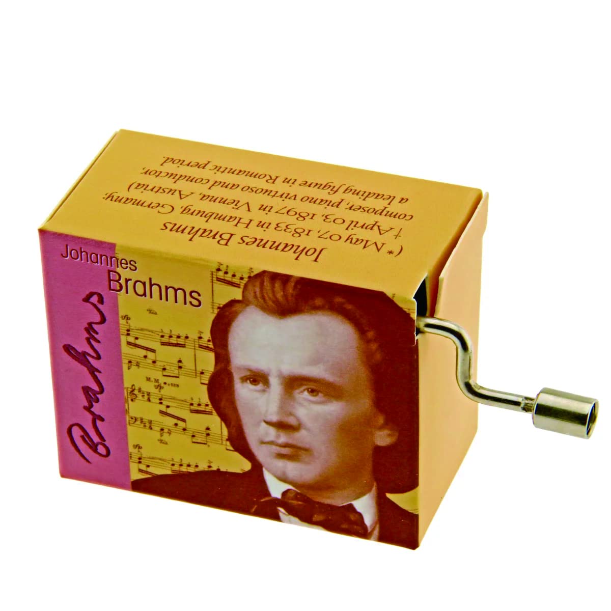 Fridolin 58392 "Brahms Lullaby Music Box