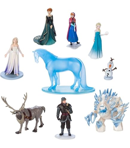 Amazon.com: Disney Frozen II Deluxe Figure Play Set : Toys & Games