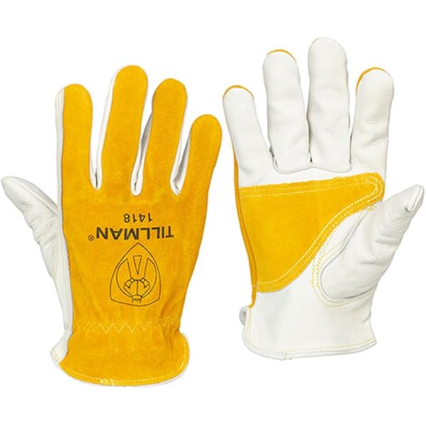 Amazon.com: Tillman 1418 Reinforced Top Grain/Split Cowhide