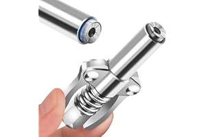 SMLIROP Grease Gun Tips,Grease Gun Coupler, Lock n Lube Grease Gun Coupler, Grease Fittings, Grease Gun Fittings, 12000 PSI Leak Proof Design Dual Handle for All 1/8" NPT Grease Guns