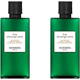 Hermes Eau d'Orange Verte for Unisex Hair and Body Shower Gel 5.4oz (Two 2.7 Ounce Bottles)
