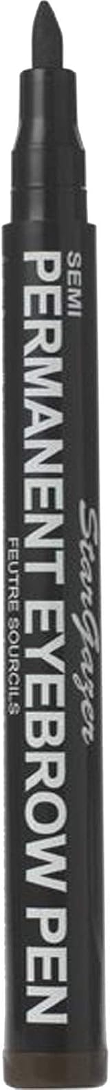 Stargazer Permanent Eyebrow Pen Brown 02 Define Fill Natural Look view 1