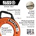 Klein Tools 56008 Fish Tape, 1/8-Inch Stainless Steel Fish Tape , Easy-Feed Sloped Handle, 240-Foot, Updated Model Cat. No. 56341 Available
