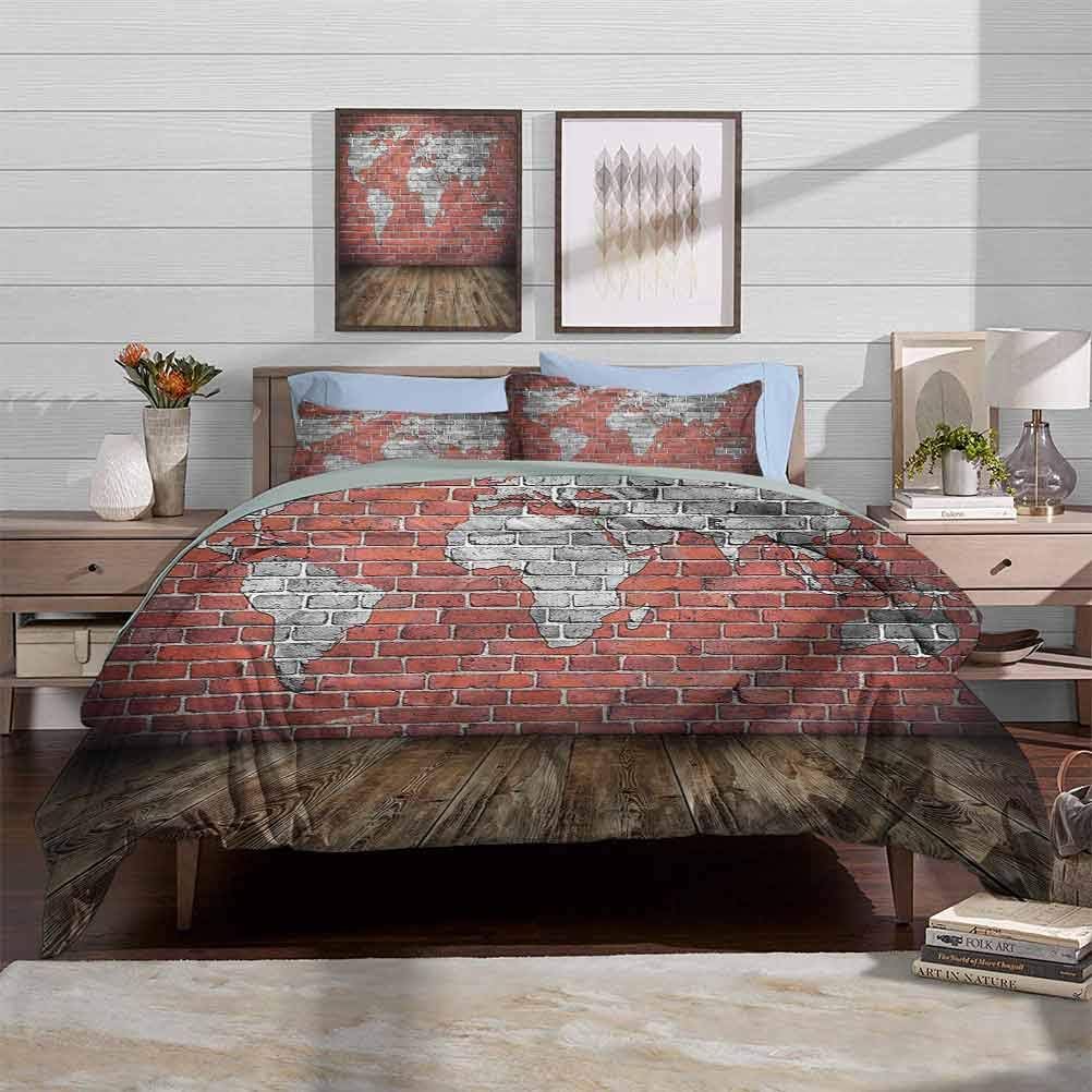 map crib bedding