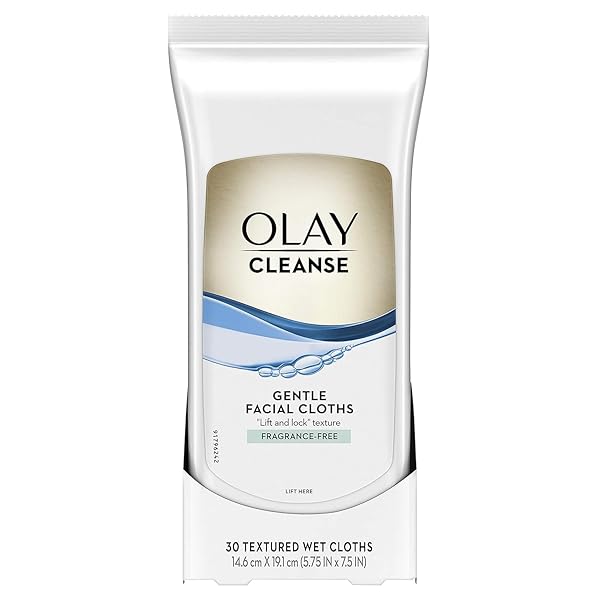 OLAY WET CLEANSING TOWELETTE, 30 COUNT