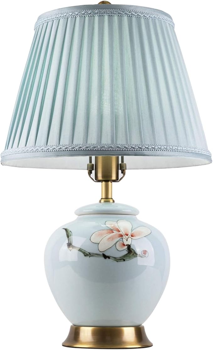 GPZZGP-Iluminación de cabecera Lámpara de mesa de cerámica arte