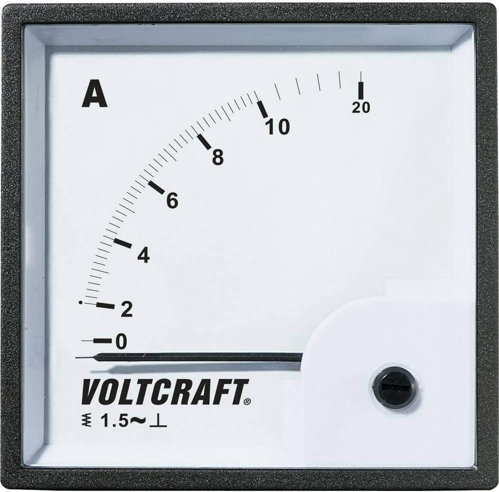 VOLTCRAFTAM-72X72/10A AM-72X72/10A Analogue Built-in Meter 10 A Rotating Iron