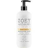 Zoey Naturals Sweet Citrus Baby Lotion - Enriched with Shea, Apricot Oil, Aloe &amp; Avocado - Soothes &amp; Moisturizes with Orange &amp; Pomegranate - Gentle for Eczema Skin, Made in USA