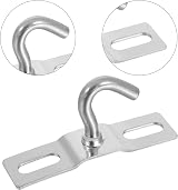 RosewineC 3 Pack Ceiling Hook 68mm Heavy Duty Mount Pendant Fitting view 4