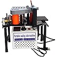 INTBUYING Professional Woodworking Edge Bander Machine - 110V Double-Sided Gluing, Adjustable Speed, Precision Edge Banding f