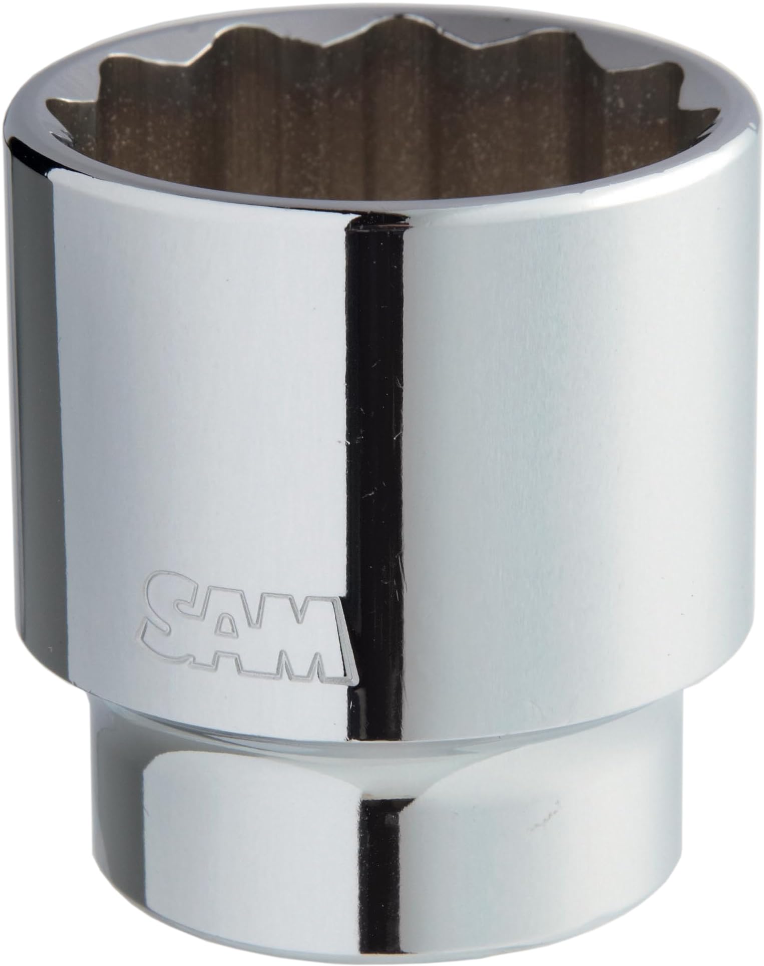 SAM Outillage Socket 12-Toothed 3/4-Inch 40 mm Chromée Brillante