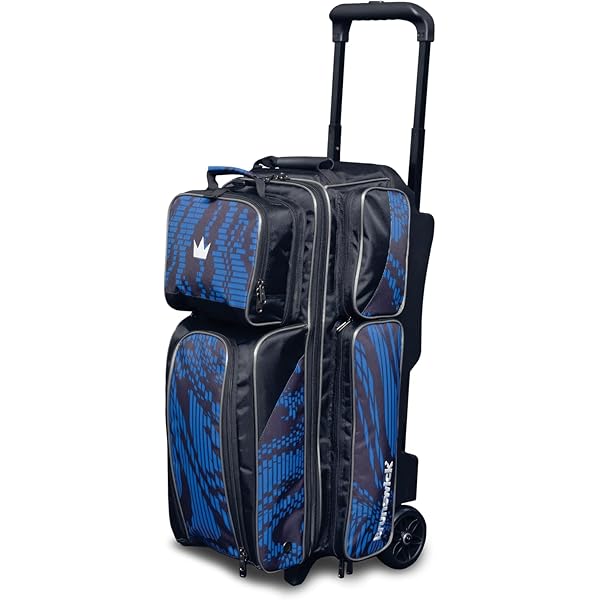 thumbnail image 2 of Hammer Carbon Shield Triple Roller Bowling Bag - Premium Ball Protection 2 of 9